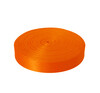 Атласная лента 1 см ярко-оранжевая