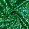 Ткань голограмма зеленая