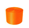 Атласная лента 5 см оранжевая (кислотная)