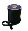 Косая бейка атласная черная Косая бейка атласная черная